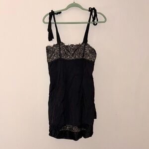 VINTAGE For Love And Lemons Black Lace Dress